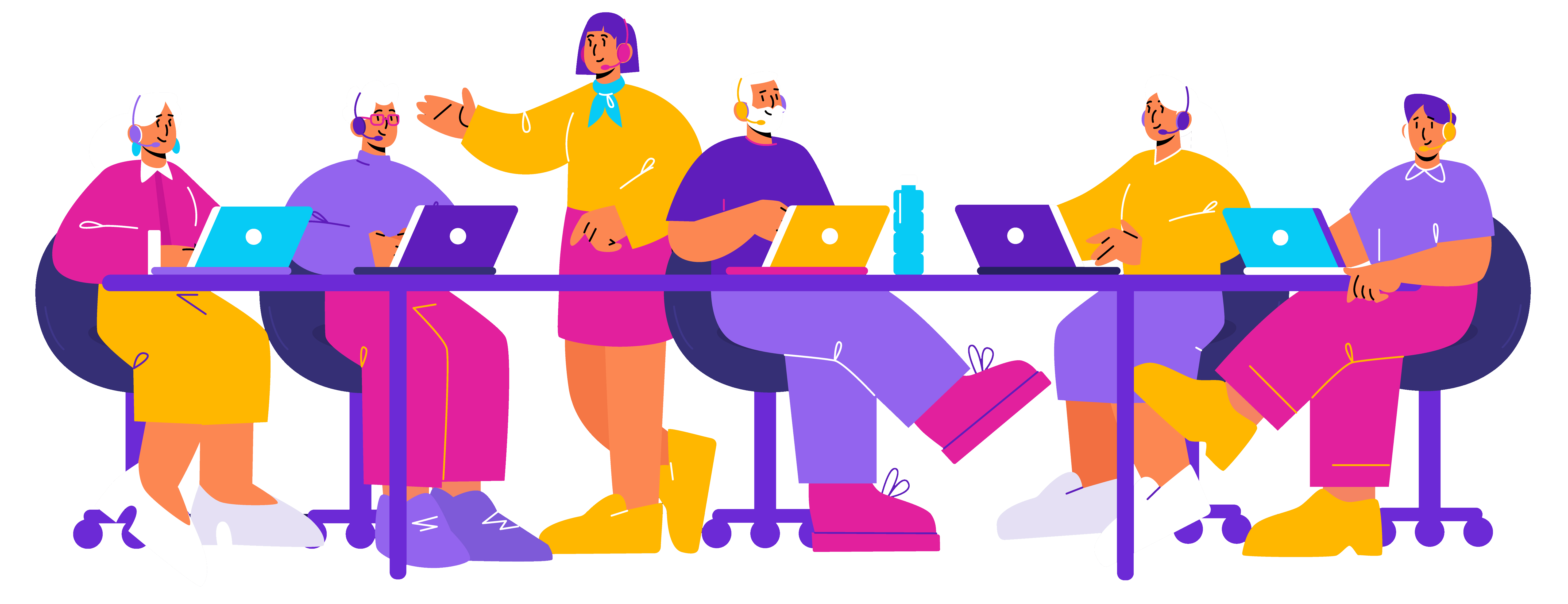 Contact Illustration